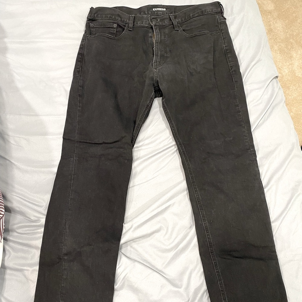 Mens black express jeans